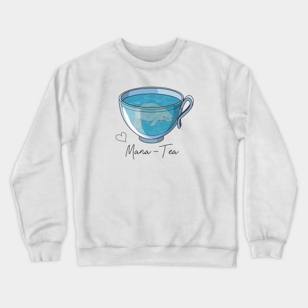 Manatee Crewneck Sweatshirt by Tarryn.caldwell@gmx.com